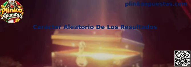 Representación del carácter aleatorio de los resultados en un tablero de Plinko