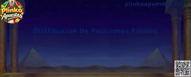 Representación de la Distribución De Posiciones Finales en un tablero de Plinko
