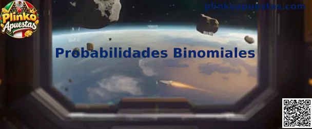 Representación de probabilidades binomiales en un tablero de Plinko