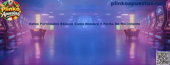 Guía sobre datos personales básicos como nombre y fecha de nacimiento para registro en Plinko Apuestas